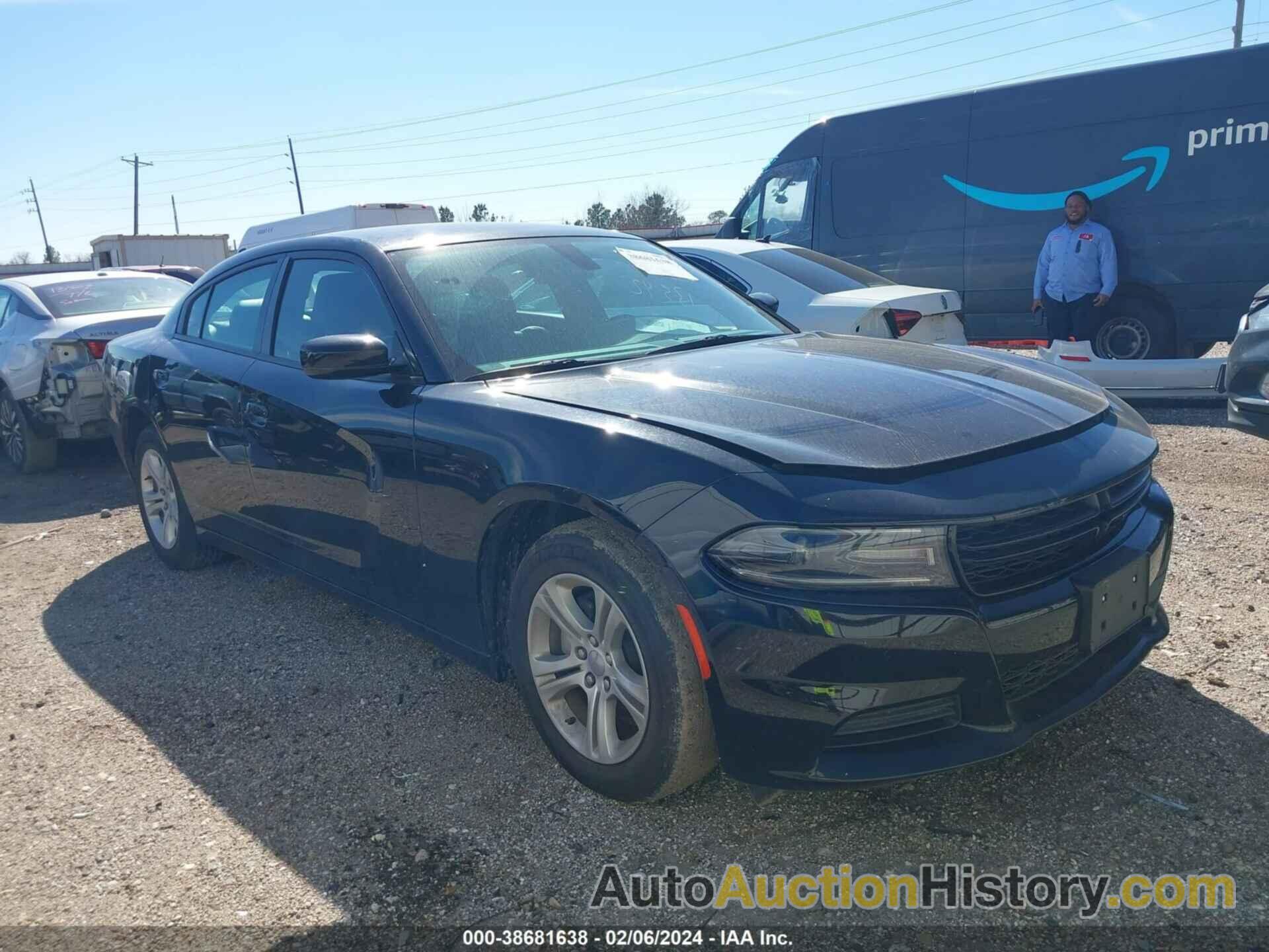 DODGE CHARGER SXT RWD, 2C3CDXBG0MH638842