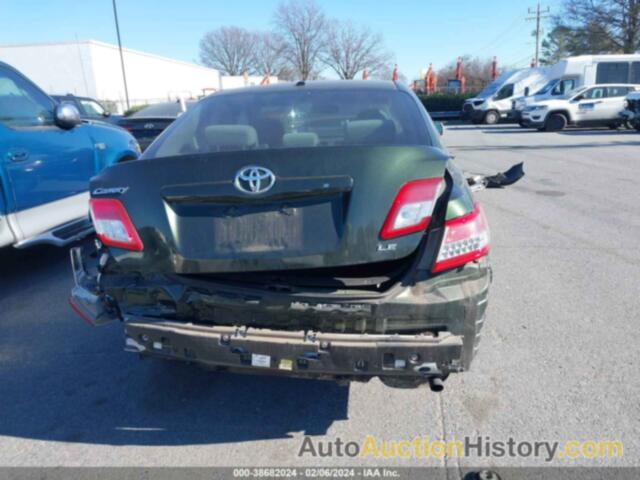 TOYOTA CAMRY LE, 4T1BF3EK0BU661845