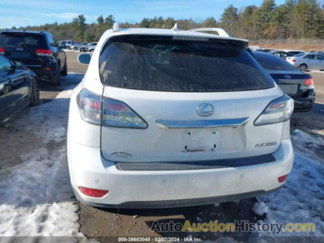 LEXUS RX 350, 2T2BK1BA9CC129259