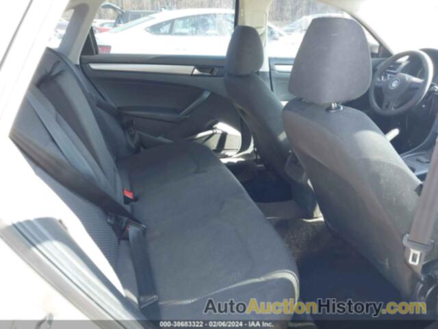 VOLKSWAGEN PASSAT 2.5L S, 1VWAP7A36EC009905