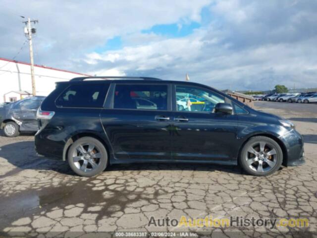 TOYOTA SIENNA SE 8 PASSENGER, 5TDXK3DC9GS753015