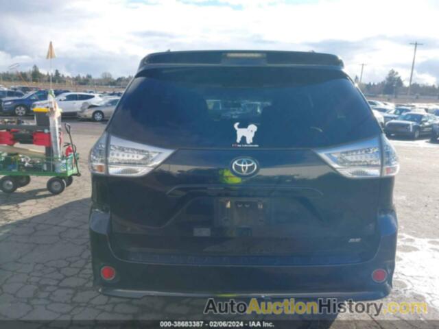 TOYOTA SIENNA SE 8 PASSENGER, 5TDXK3DC9GS753015