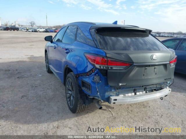 LEXUS RX 350 F SPORT HANDLING, 2T2YZMDA6NC324369