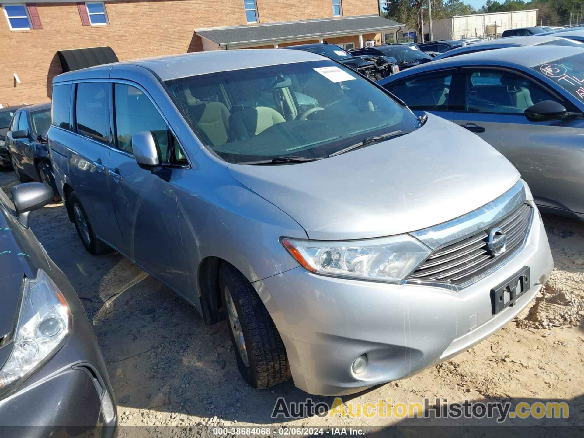 NISSAN QUEST S/SV/SL/PLATINUM, JN8AE2KP0F9123396