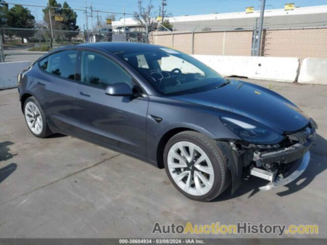 TESLA MODEL 3 LONG RANGE DUAL MOTOR ALL-WHEEL DRIVE, 5YJ3E1EB8NF117350