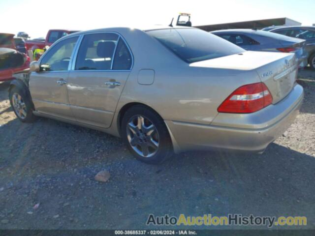 LEXUS LS 430, JTHBN36F865038853