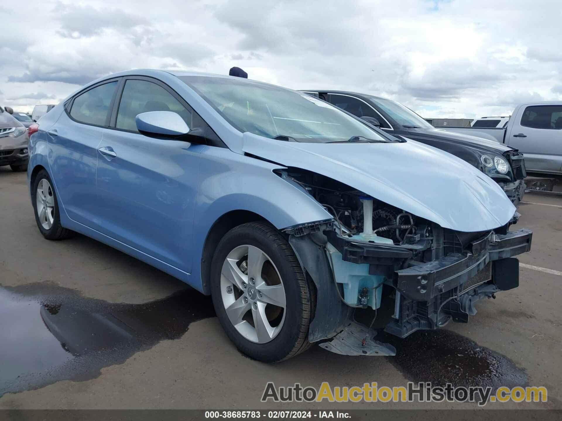 HYUNDAI ELANTRA GLS (ULSAN PLANT), KMHDH4AE1CU457209