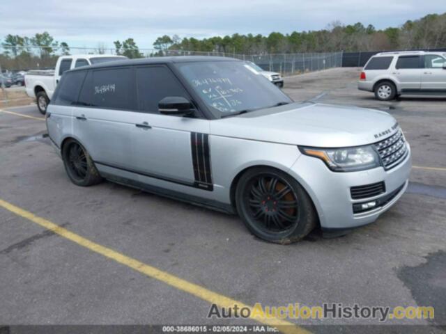 LAND ROVER RANGE ROVER 5.0L V8 SUPERCHARGED AUTOBIOGRAPHY, SALGV3TF6EA172108