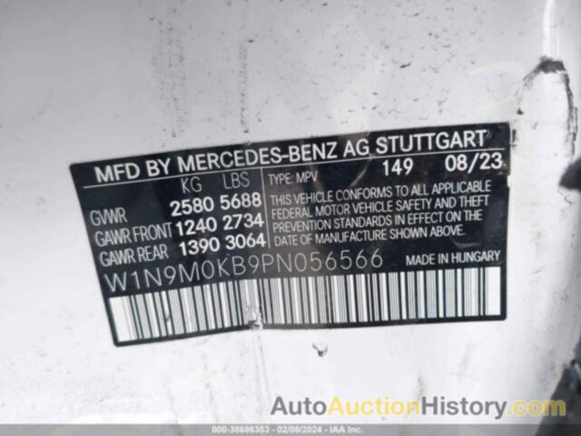 MERCEDES-BENZ EQB 300 SUV 4MATIC, W1N9M0KB9PN056566