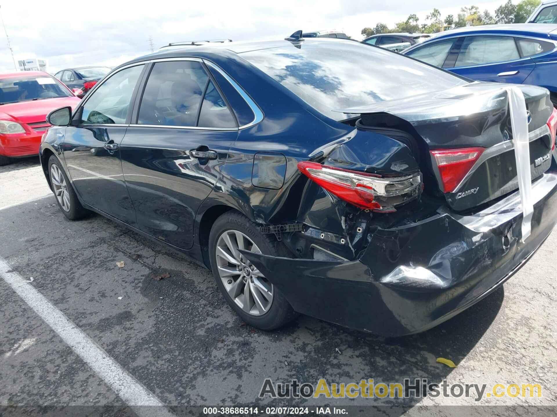 TOYOTA CAMRY HYBRID XLE, 4T1BD1FK7GU183052