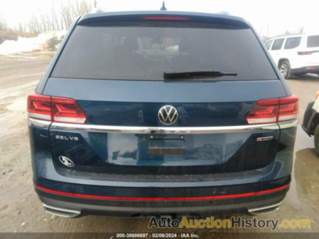 VOLKSWAGEN ATLAS 3.6L V6 SEL, 1V2BR2CAXMC549271