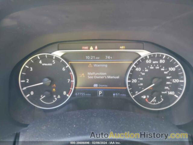 NISSAN ALTIMA SV FWD, 1N4BL4DV6MN367335