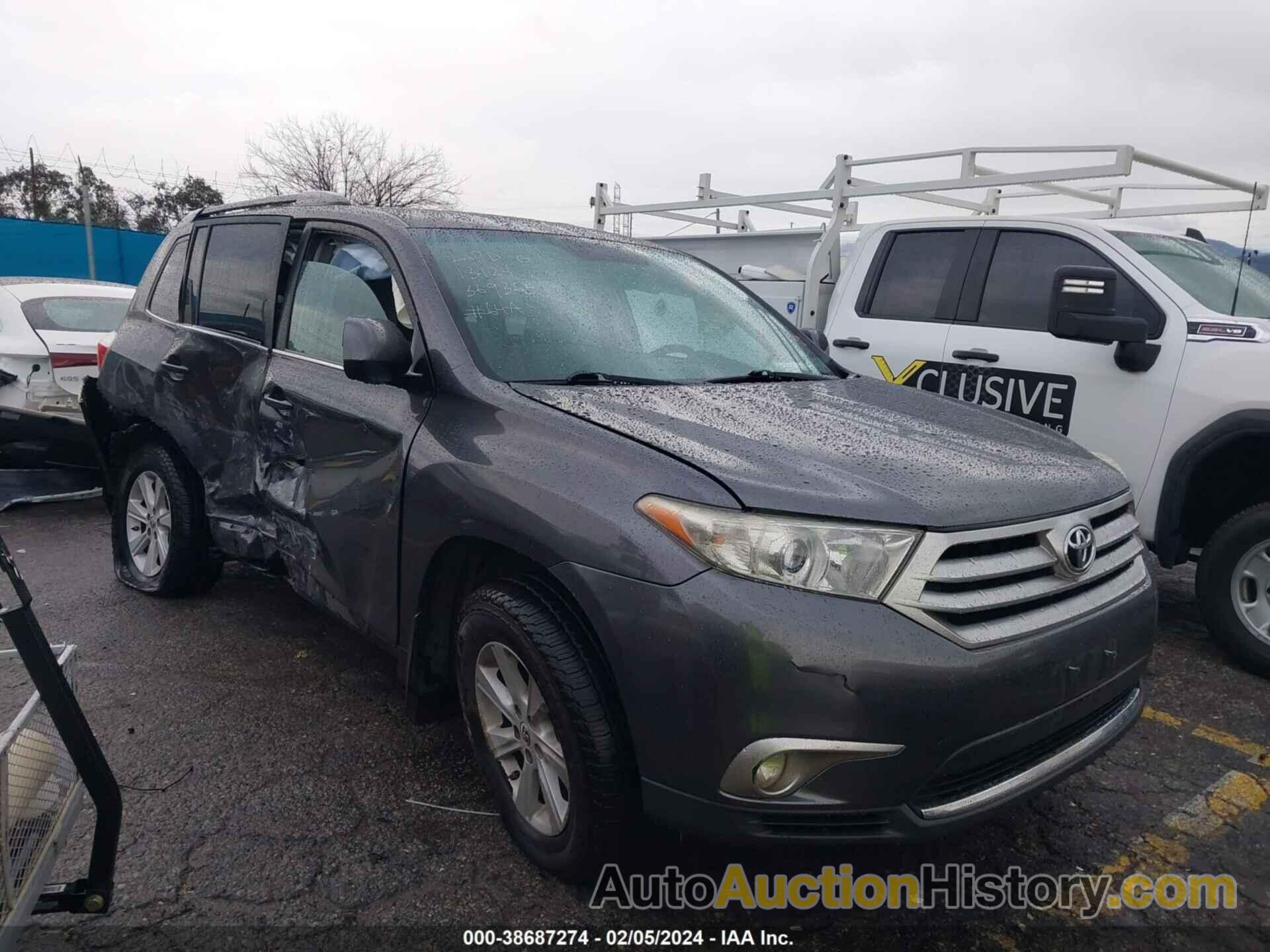 TOYOTA HIGHLANDER BASE V6, 5TDBK3EH6CS140087