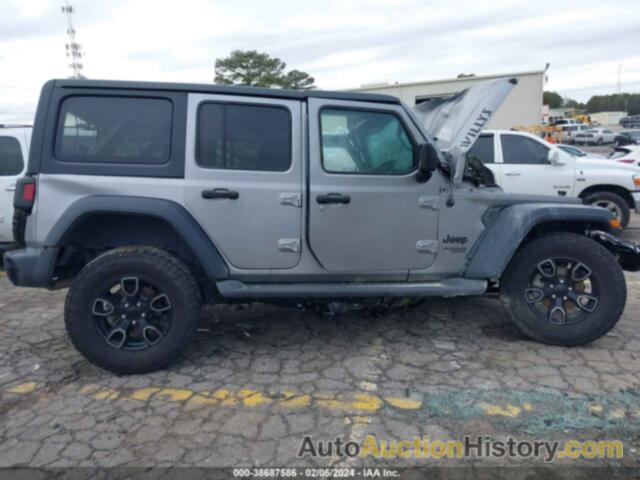 JEEP WRANGLER UNLIMITED SPORT S 4X4, 1C4HJXDG8JW250813