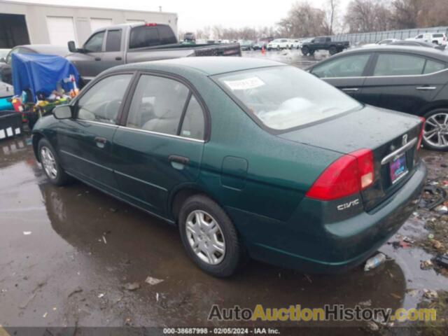 HONDA CIVIC LX, 2HGES16571H575445