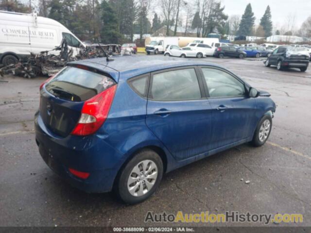 HYUNDAI ACCENT GS, KMHCT5AE5FU224373