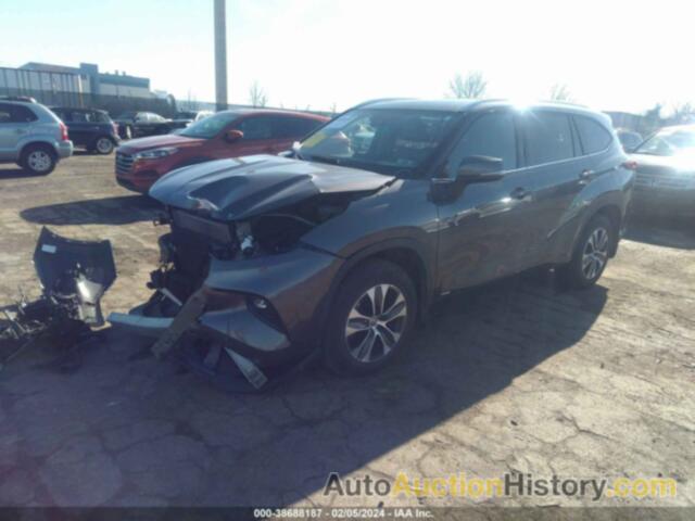 TOYOTA HIGHLANDER HYBRID XLE, 5TDHBRCH3MS523924