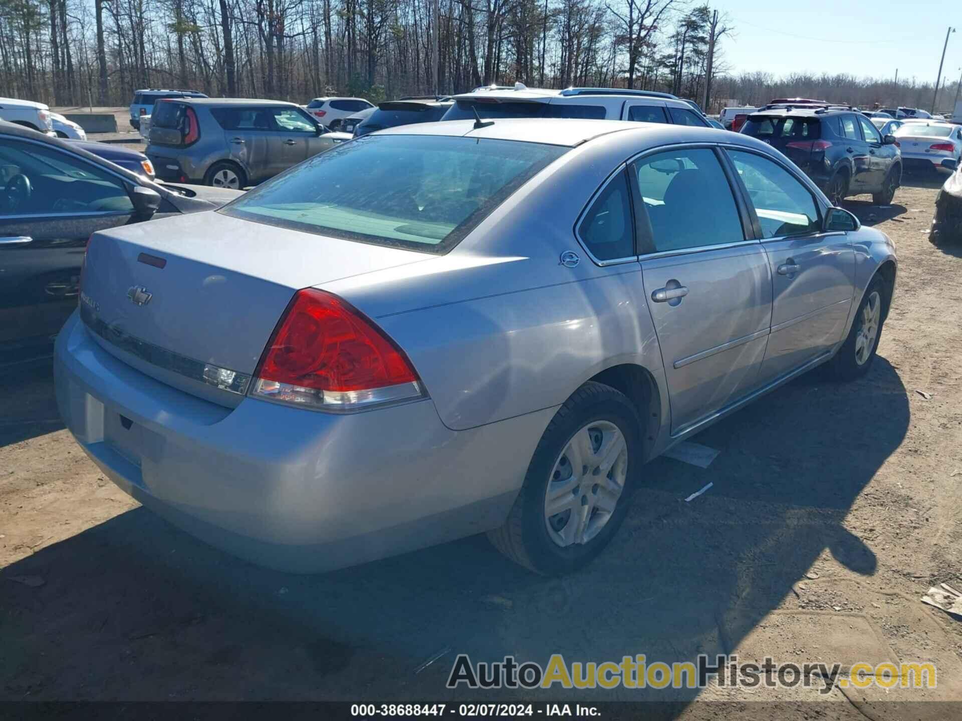 CHEVROLET IMPALA LS, 2G1WB58K069176450