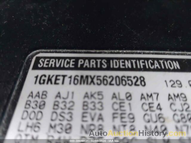 GMC ENVOY XL SLT, 1GKET16MX56206528