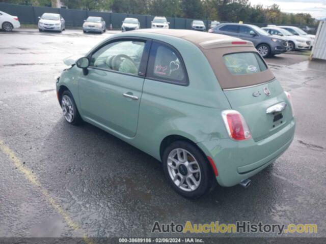 FIAT 500C POP, 3C3CFFDR3FT558626