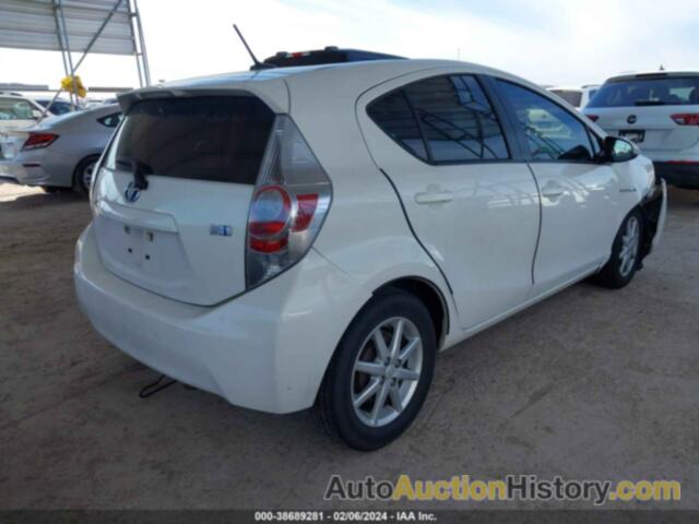 TOYOTA PRIUS C THREE, JTDKDTB39C1006240