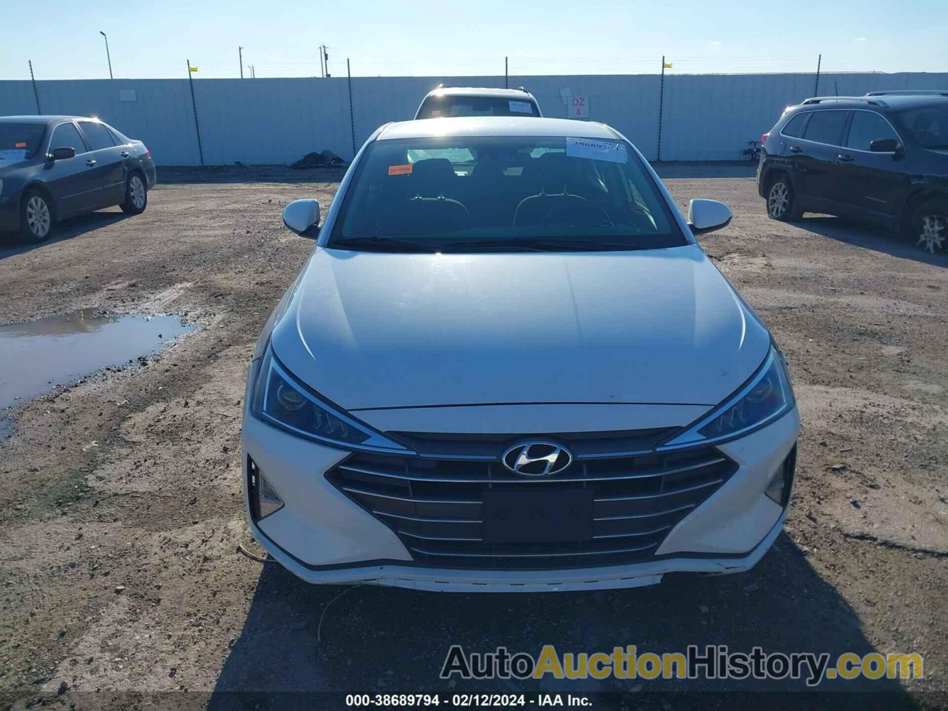 HYUNDAI ELANTRA SE, 5NPD74LFXLH602917