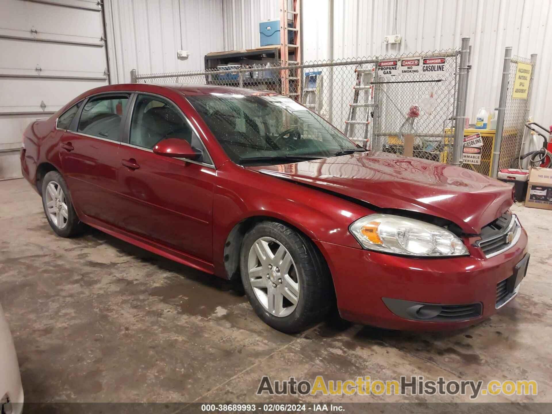 CHEVROLET IMPALA LT, 2G1WB5EK7A1212727