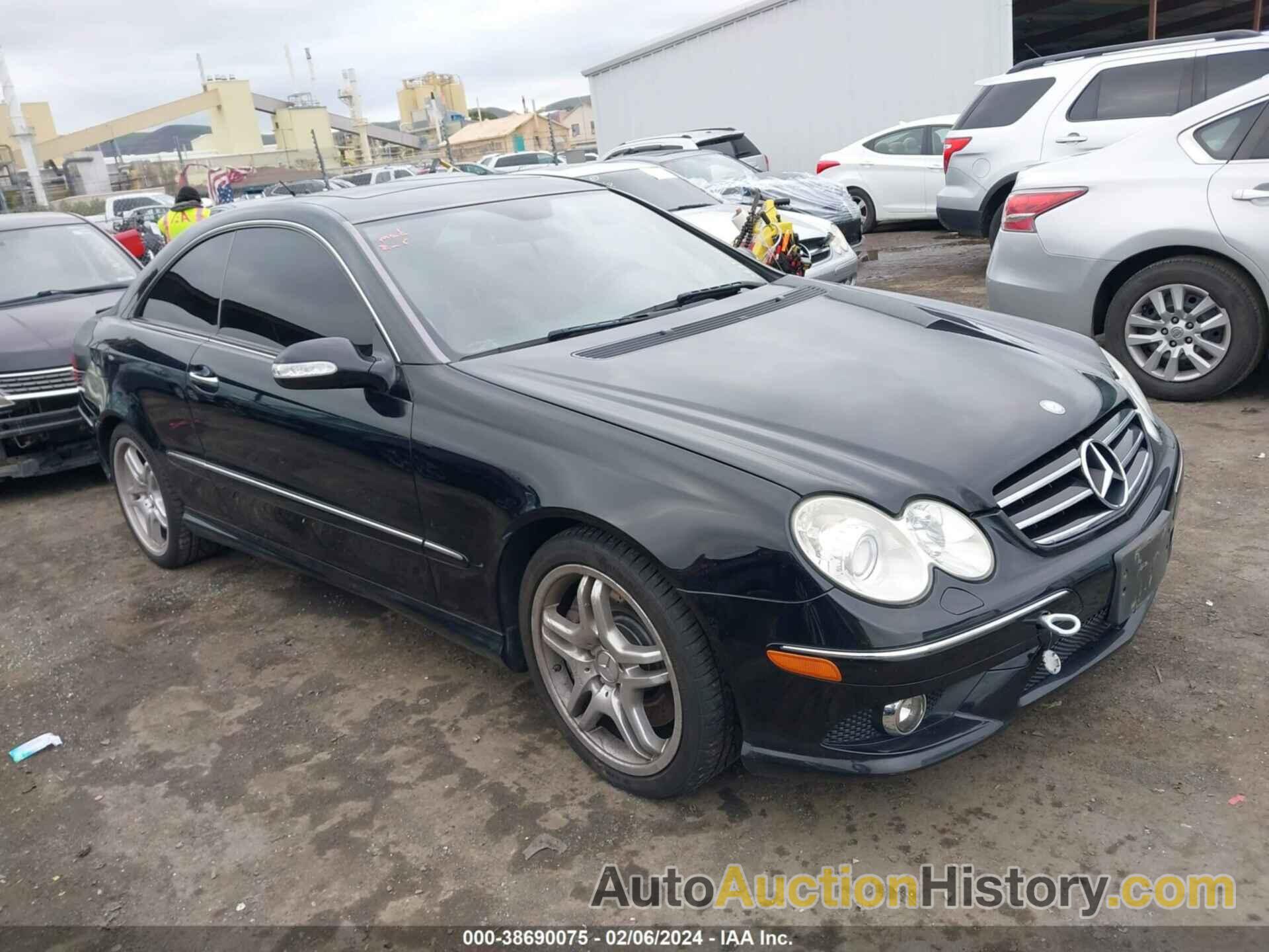 MERCEDES-BENZ CLK 550 550, WDBTJ72H29F260155