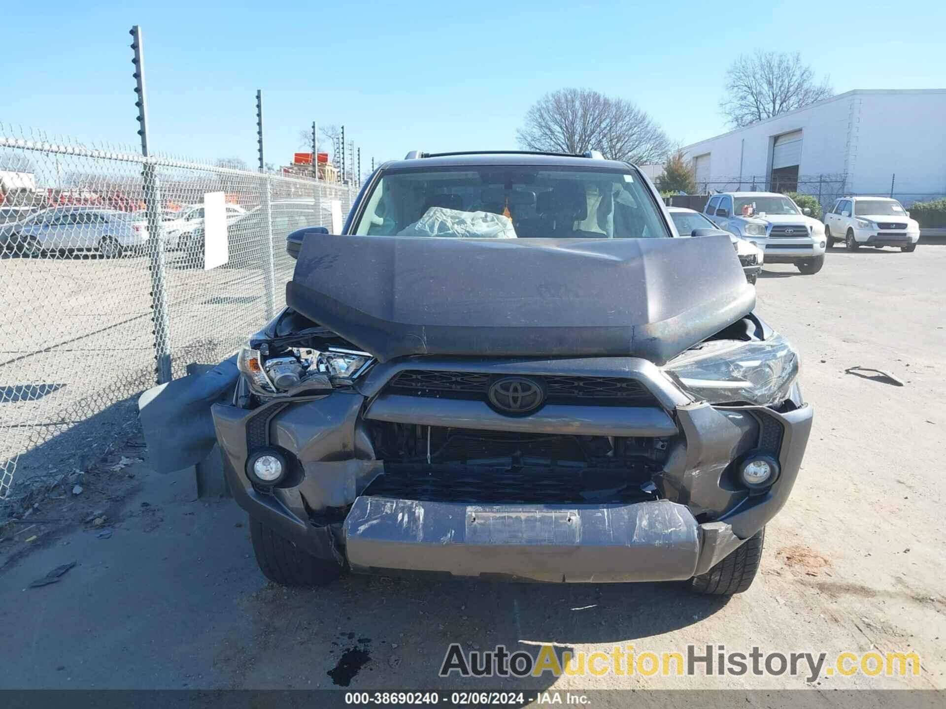 TOYOTA 4RUNNER SR5, JTEZU5JR1F5084732