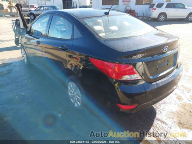 HYUNDAI ACCENT SE, KMHCT4AE3GU093732