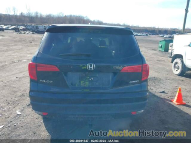 HONDA PILOT EX-L, 5FNYF6H50HB048941