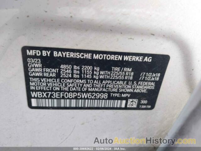 BMW X1 XDRIVE28I, WBX73EF08P5W62998