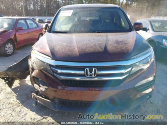 HONDA PILOT EX-L, 5FNYF5H55GB042660