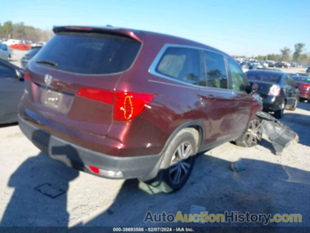 HONDA PILOT EX-L, 5FNYF5H55GB042660