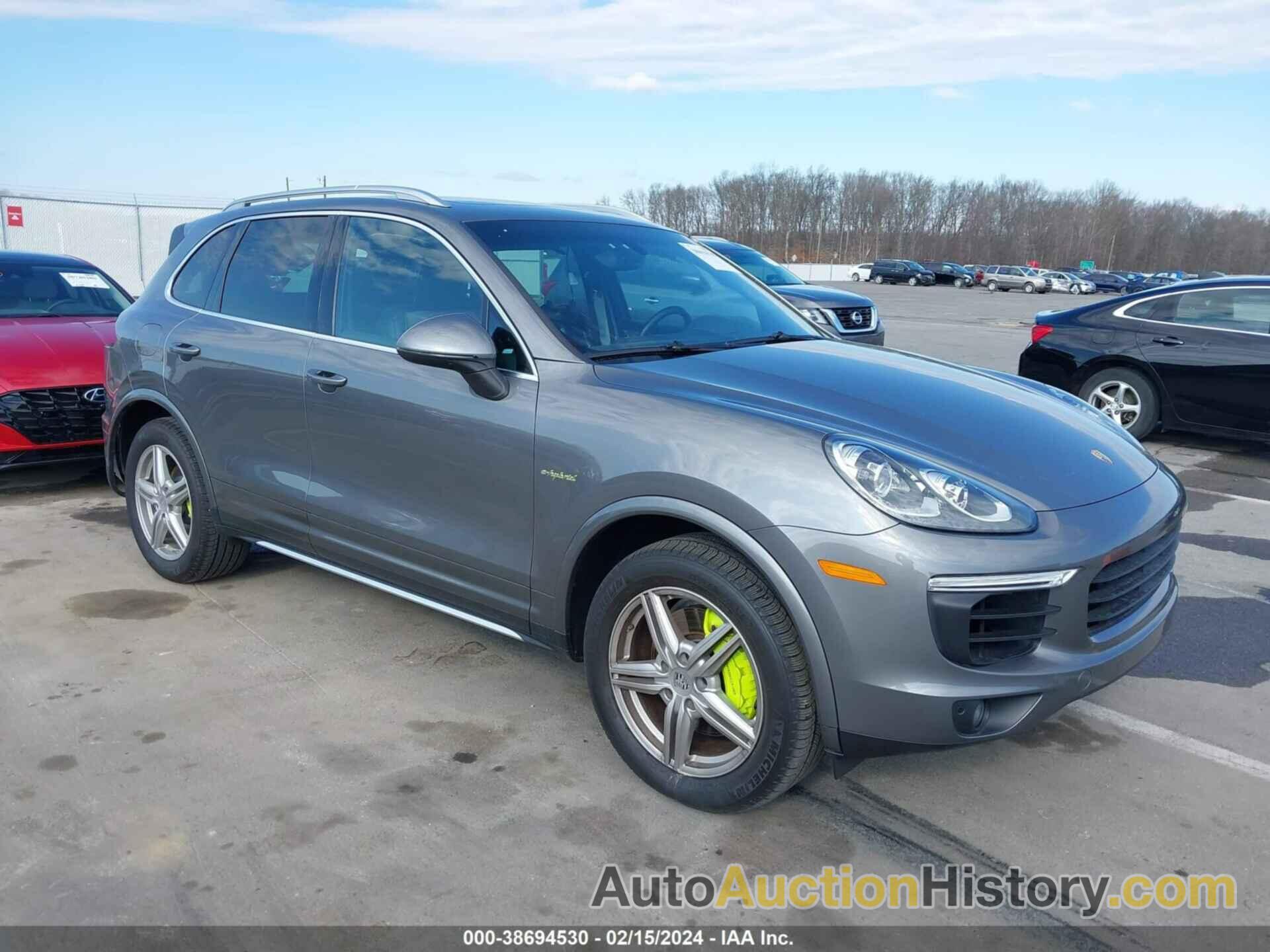 PORSCHE CAYENNE E-HYBRID S, WP1AE2A20HLA71130