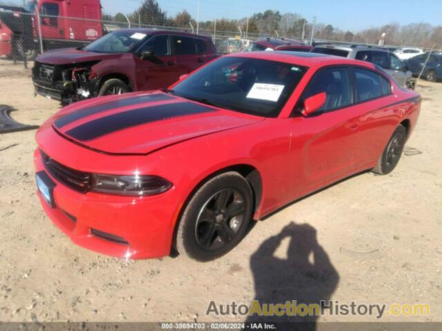 DODGE CHARGER SXT RWD, 2C3CDXBG2MH522140