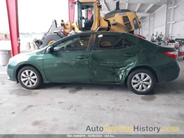 TOYOTA COROLLA LE, 2T1BURHE4GC722590