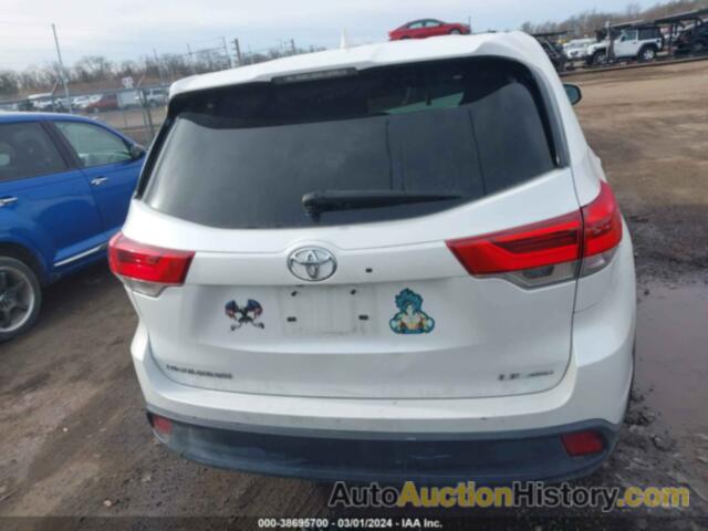 TOYOTA HIGHLANDER LE PLUS, 5TDBZRFH1KS928500