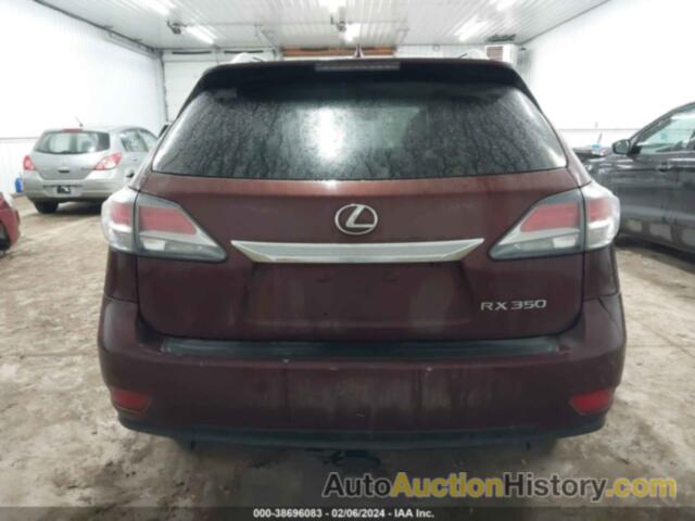 LEXUS RX 350, 2T2BK1BA4EC232012