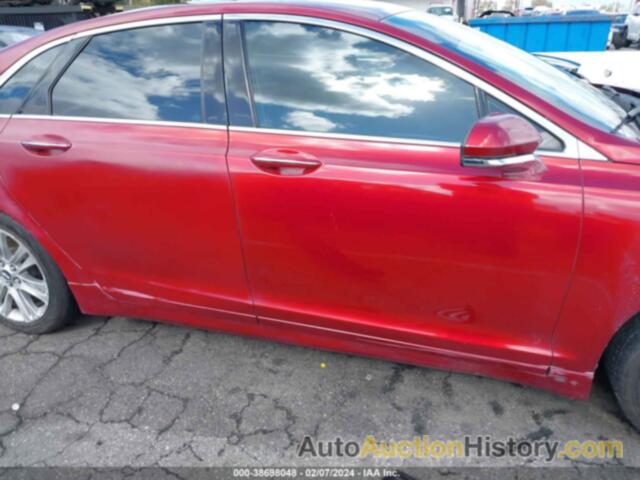 LINCOLN MKZ HYBRID, 3LN6L2LU2ER811569