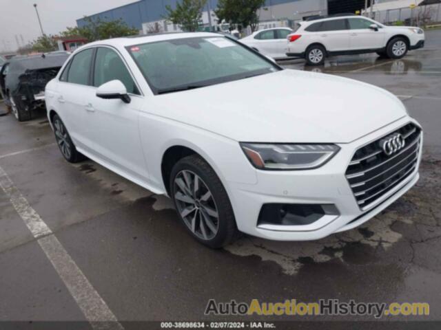 AUDI A4 PREMIUM PLUS 40 TFSI QUATTRO S TRONIC, WAUBBAF43NA023712