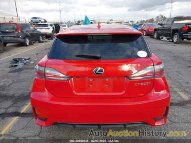 LEXUS CT 200H, JTHKD5BH0H2295662