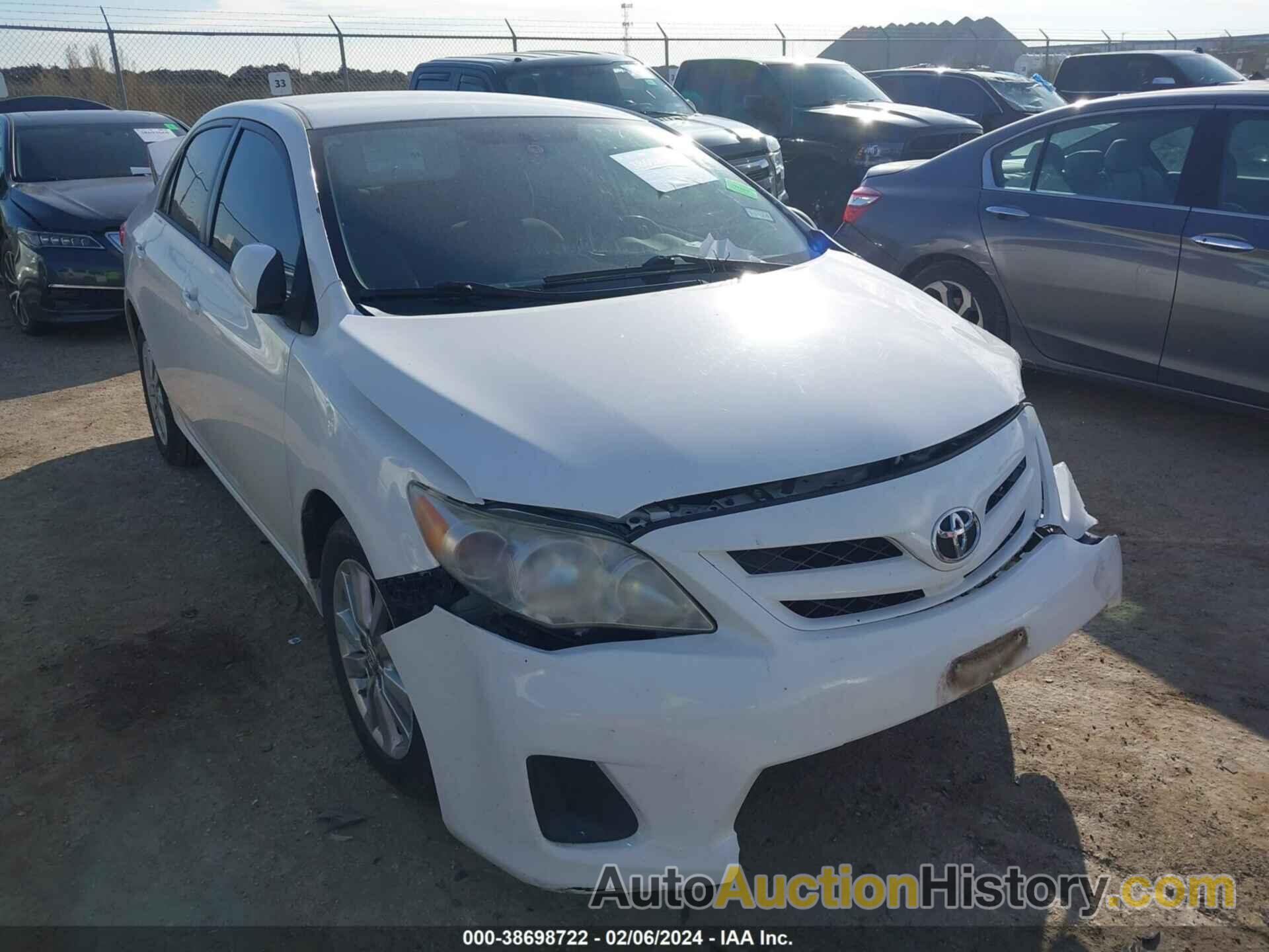 TOYOTA COROLLA LE, 5YFBU4EE2CP024576