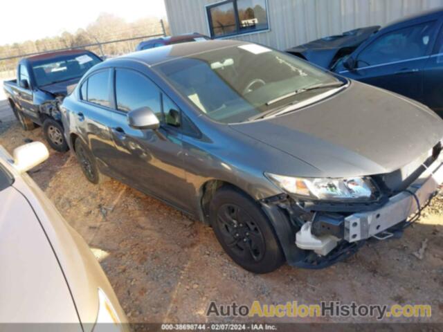 HONDA CIVIC LX, 2HGFB2F56DH596477