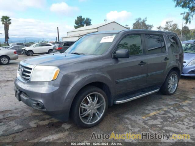 HONDA PILOT LX, 5FNYF3H27EB004192