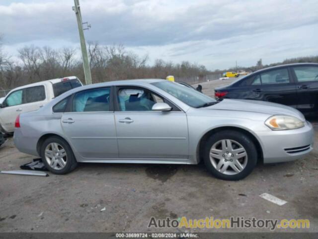 CHEVROLET IMPALA LT, 2G1WG5E38D1231074