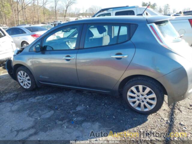 NISSAN LEAF S, 1N4AZ0CPXFC304131