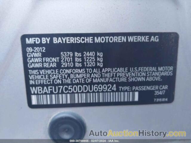 BMW 535 XI, WBAFU7C50DDU69924