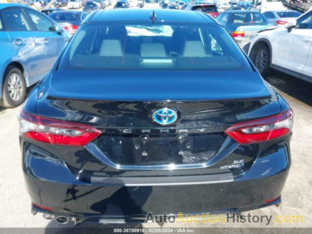 TOYOTA CAMRY HYBRID SE, 4T1G31AKXRU063166