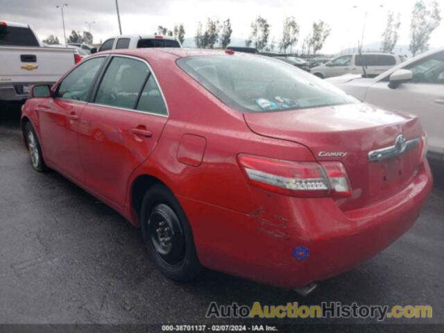 TOYOTA CAMRY XLE V6, 4T1BK3EK4BU614751